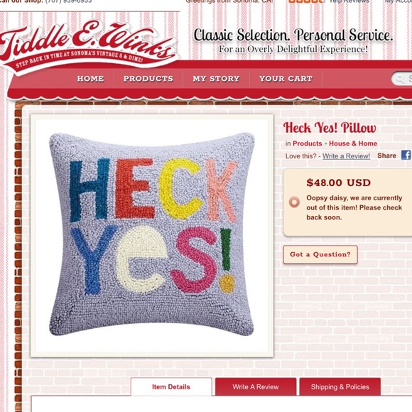 Fun pillow - Picture 3 of 3